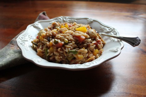 vegetable orzo